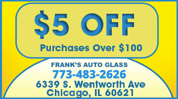 OFFER: $5 Off Auto Glass Installation at Frank's Auto Glass